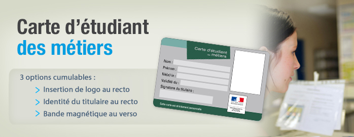 carte etudiant des metiers