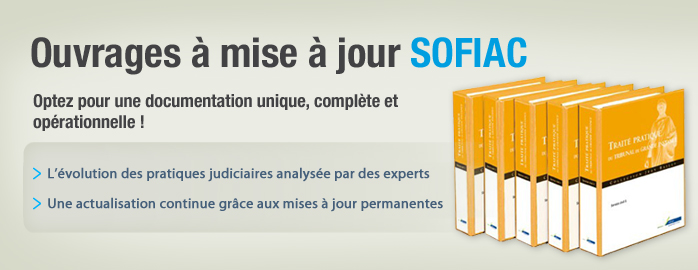 ouvrages à mises à jour sofiac