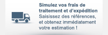 Estimation des frais de port