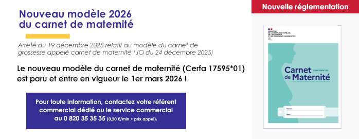 Carnet maternité 2026