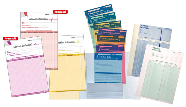Dossiers individuels du personnel (complets) - Documents & Accessoires