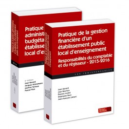 Pack 2 ouvrages: Gestion financière + Gestion administrative et budgétaire