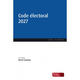 Code électoral 2027