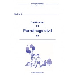 Formulaire de célébration du parrainage civil