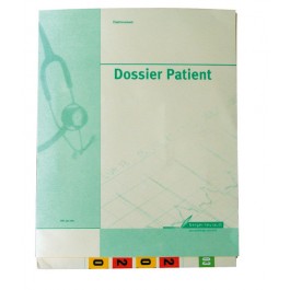 Dossier patient cartonné