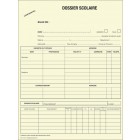 Chemise "Dossier scolaire - second degré" pour garçons