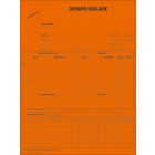 Chemise "Dossier scolaire - second degré" pour filles