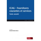 CCAG Fournitures courantes et services