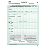 Demande de CNI/Passeport (personne majeure) - Cerfa V3