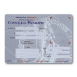 Réf. 270532 : Carte de Conseiller municipal
