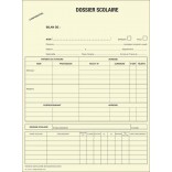 Chemise "Dossier scolaire - second degré" pour garçons