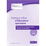 Recueil de texte - Diplôme d'État d'Éducateur spécialisé (DEES)